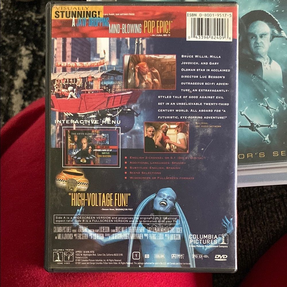 The Fifth Element DVD - Picture 2 of 3